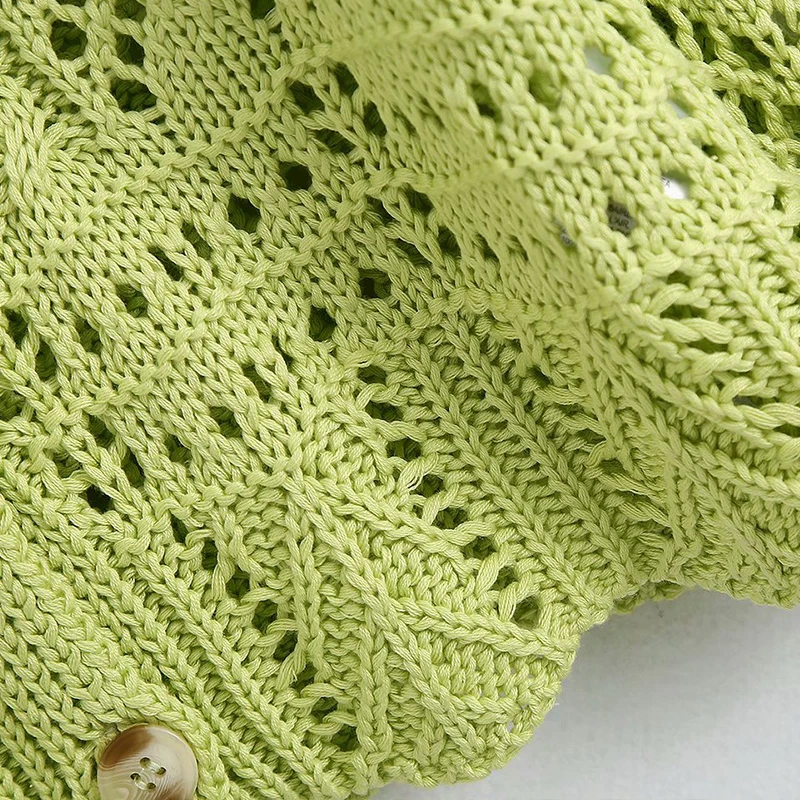 Женский винтажный кардиган с отложным воротником однотонный| |