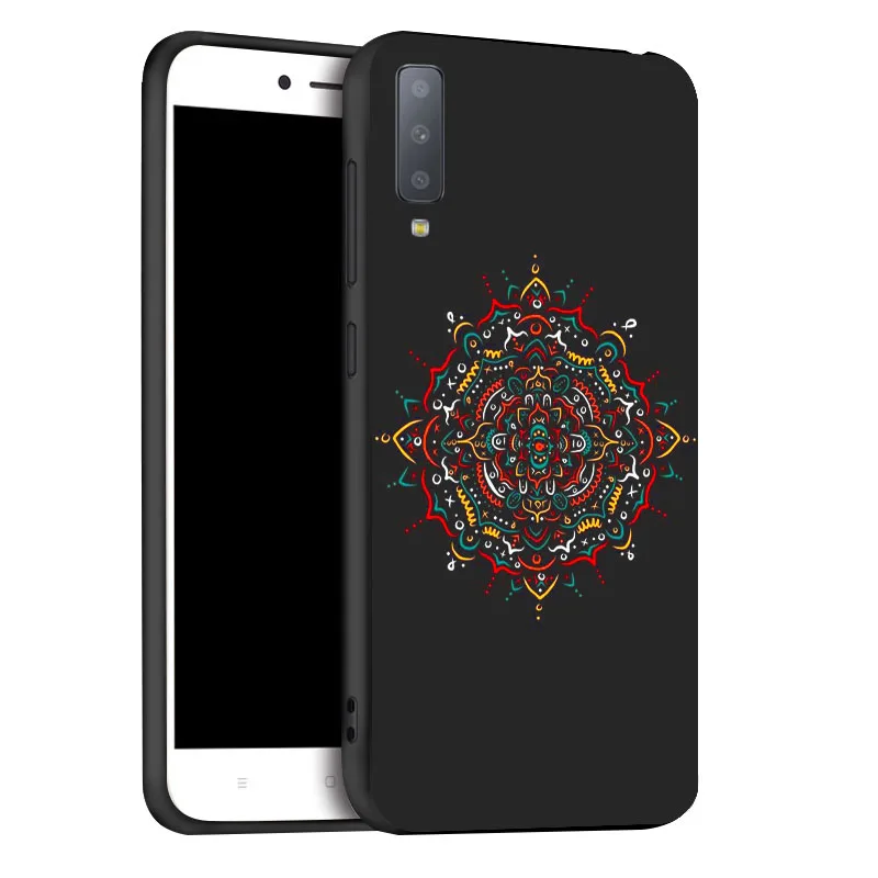 x078 Чехол для samsung A6, A8 Plus, A7, A9, чехол, мягкий, 3D, мультяшный, силиконовый, черный, окрашенный, чехол для телефона, для samsung Galaxy A5, бампер - Цвет: x078
