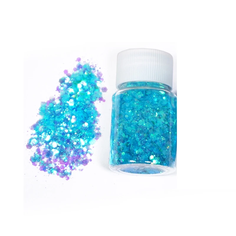 

10g Illusory Color Handmade Glitter Sequins Mixed Crystal Epoxy Mold Quicksand Oil Decor Sequins Jewelry Making Fillings