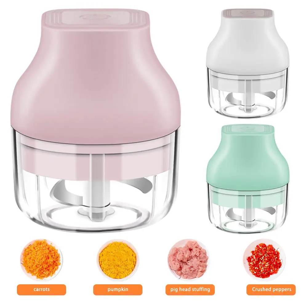 100 мл Мини электрическая чесночная Мельница USB зарядка измельчитель пресс