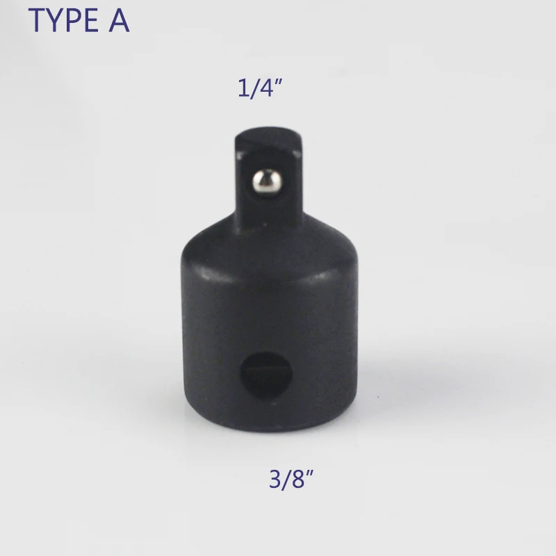 A- 0.375 to 0.25 Ударная головка CR-V Ratchet конвертер адаптер Редуктор 1/2 до 3/8 3/8 до 1/4 1/4 до 3/8 3/8 до 1/2 автомобилей велосипедов гаражный ремонтный инструменты - Цвет: A- 0.375 to 0.25