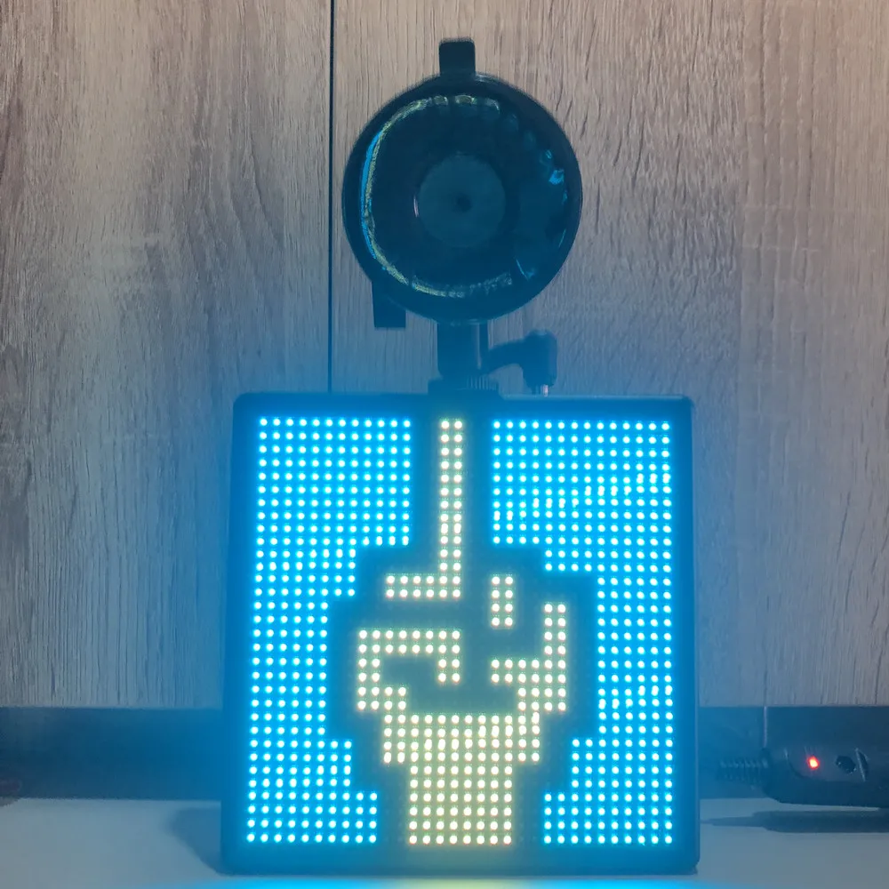 Светодиодный дисплей 12 В P4 RGB Bluetooth программируемое приложение матрица 32x32