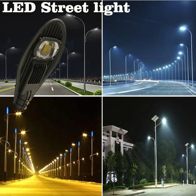 Iluminação de Rua em Led Túnel à Prova Poste de Iluminação de Jardim D'água Área Externa Quintal Rodoviário 50w 100w 150w Ip65 10 150w, túnel, à prova d'água, ip65, poste