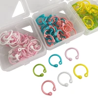 plastic loose leaf ring multi function binder ring notebook binding ring office stationery binding supplies 30 pieces per box