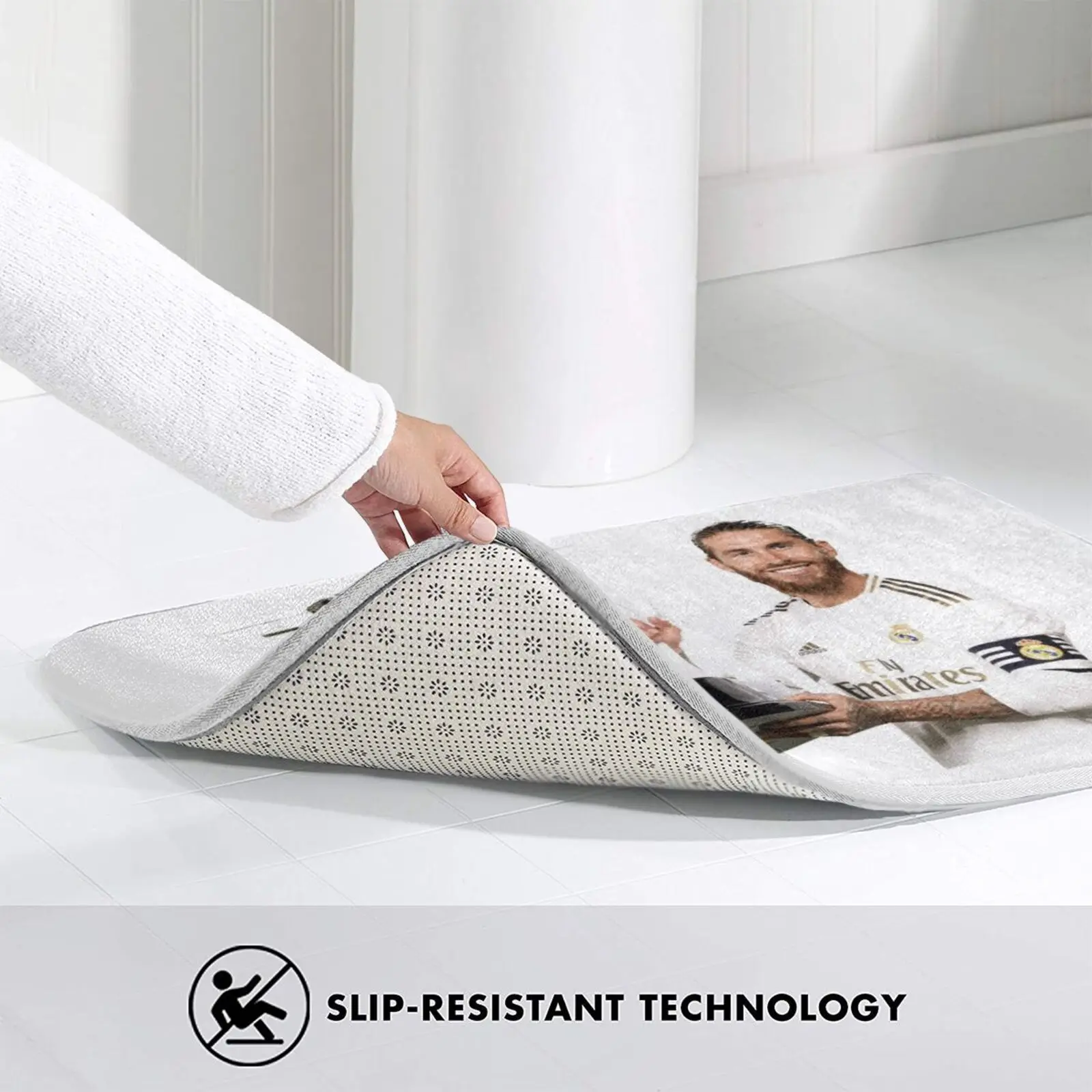 

Sergio Ramos Comfortable Door Mat Rug Carpet Cushion Sergio Bouquets