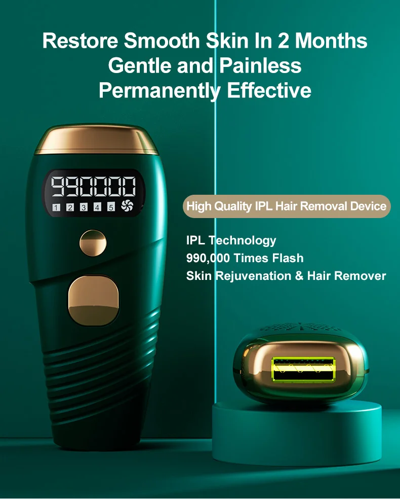 

Professional Permanent Laser Hair Removal Machine Painless Advanced IPL Laser Hair Remover Device