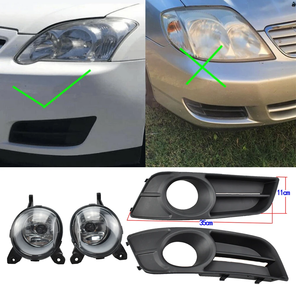 2 шт. противотуманные фары для Corolla 2004-2006 H11 в сборе фасветильник s (только