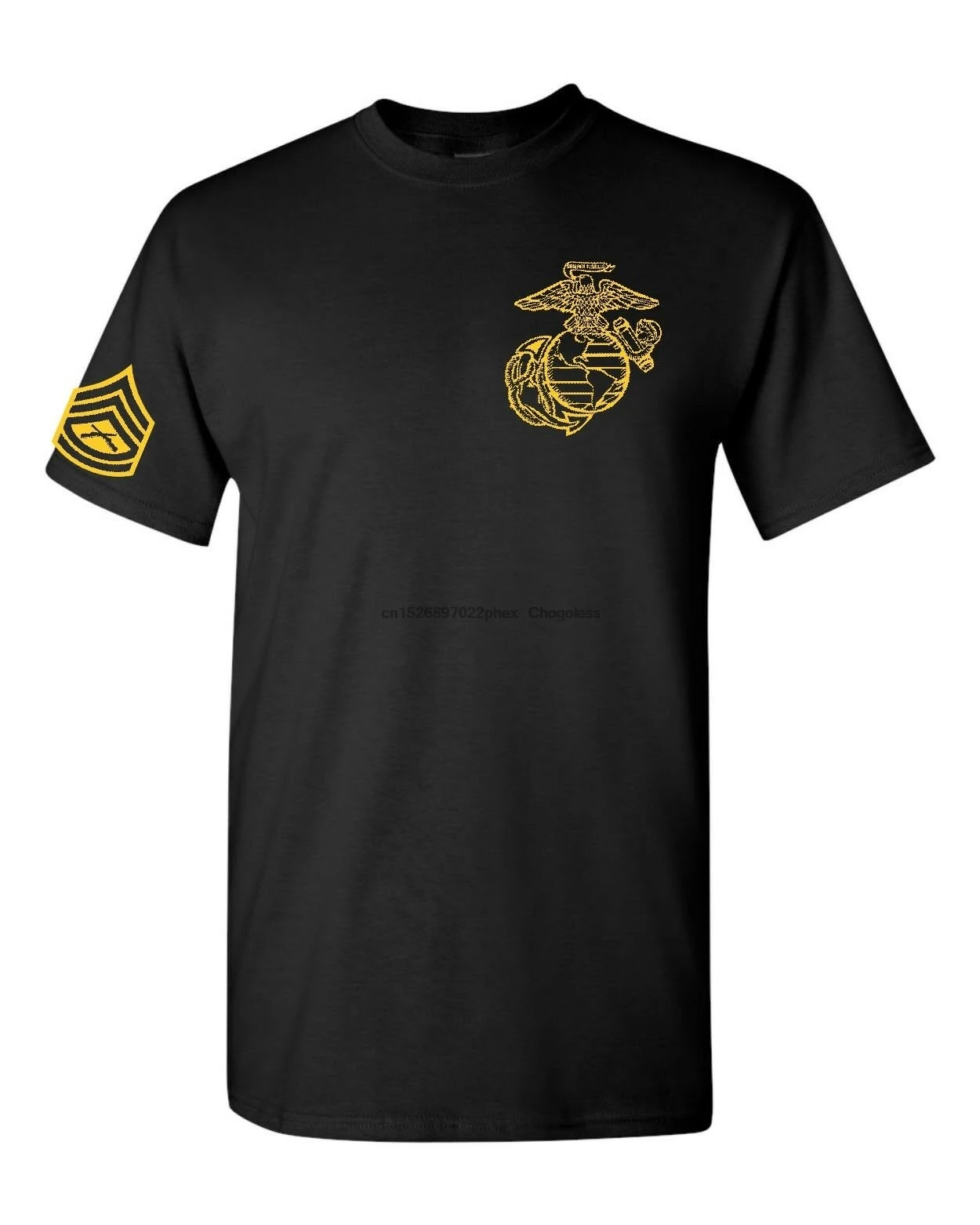 Мужская футболка с нашивкой рукав США военно морских сил арваньский серебряный