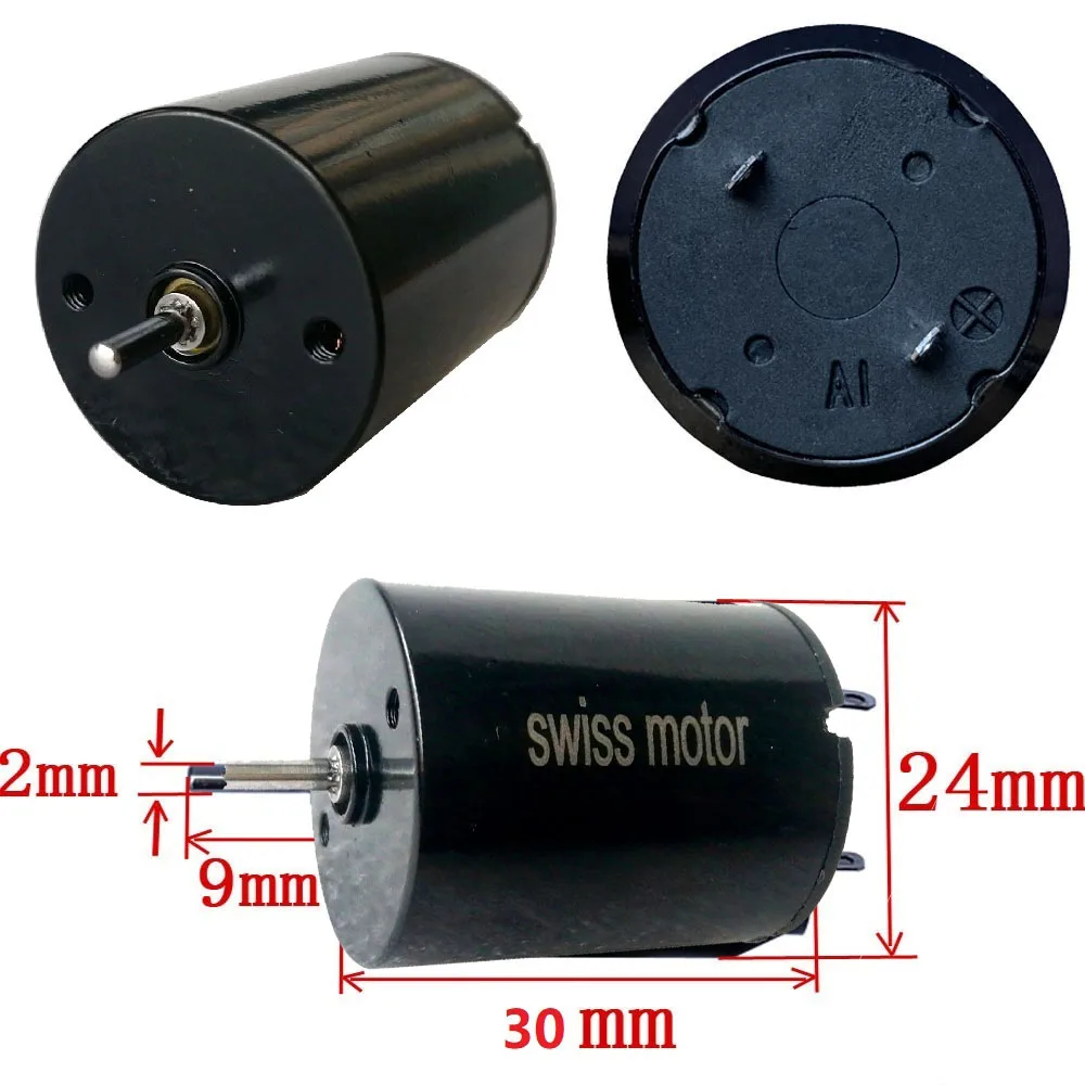 Швейцарский роторный двигатель 2432 года для тату машинки картридж с мотором