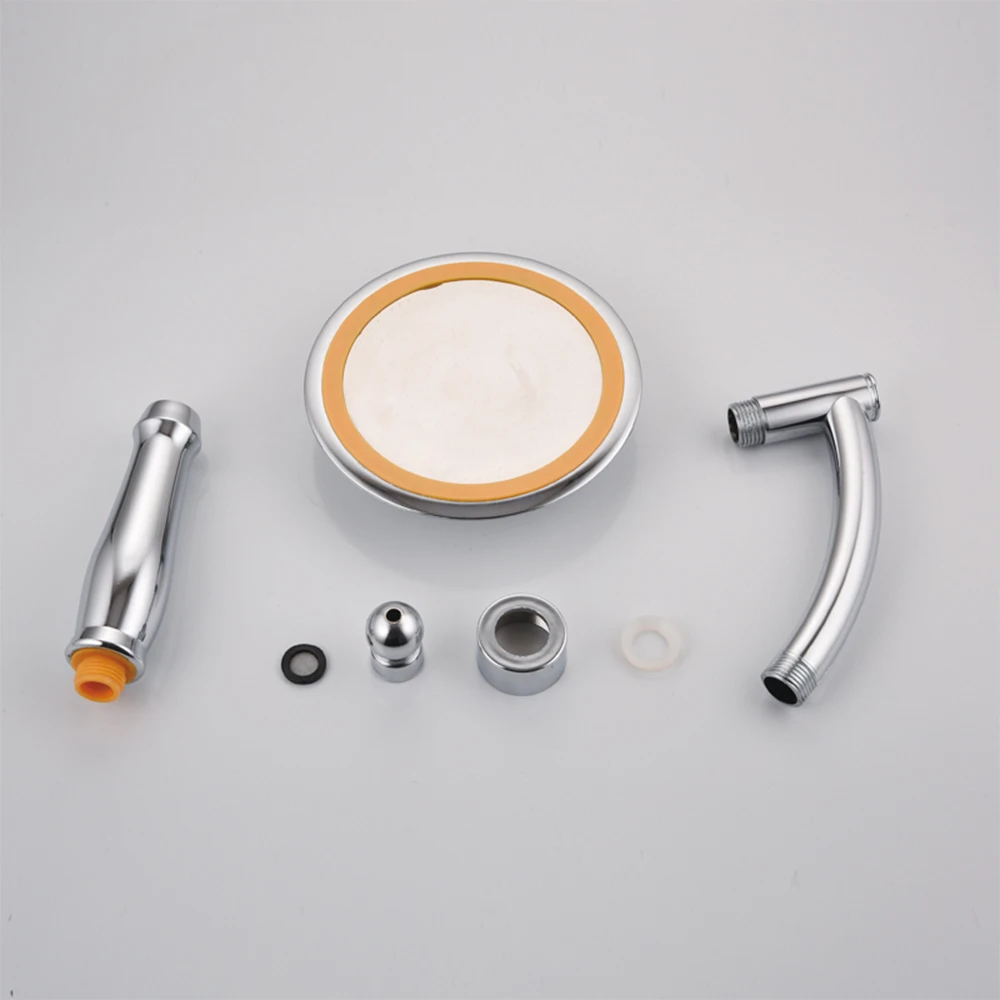 

High Pressure ShowerHead 6 Inch Rain Handheld Showerhead 360 Rotatable Adjustable Bathroom Rain pray Showerhead