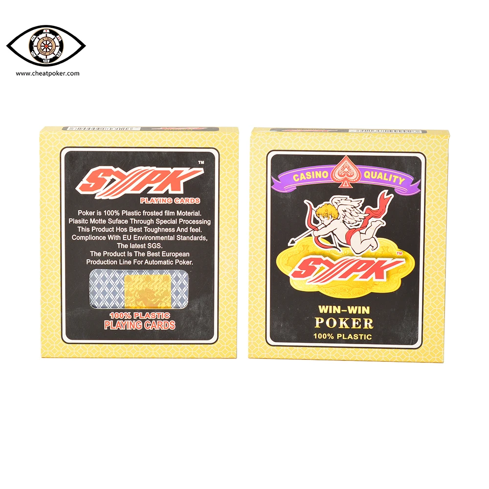 

Anti Cheat Poker for Analyzer Plastic Magic Tricks Deck Waterproof Board Game Marked Playing Cards