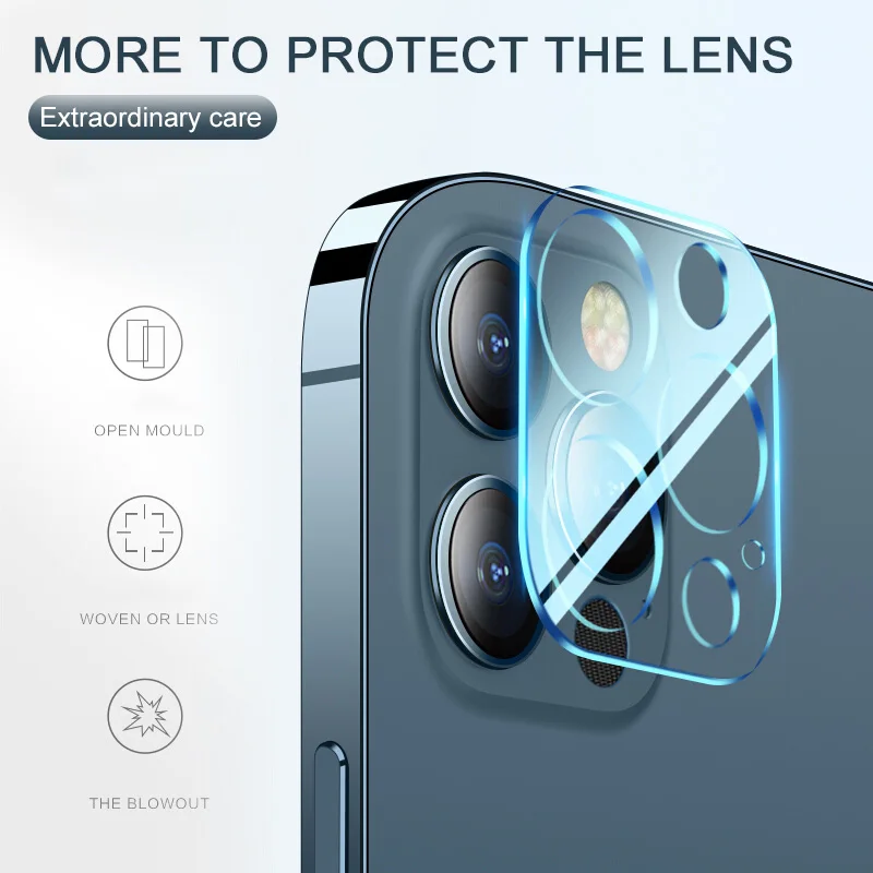 Full Cover Camera Lens Protector on For iPhone 13 Pro Max 13 Mini Tempered Glass For iPhone 13 Pro 13 Pro Max Camera Protector