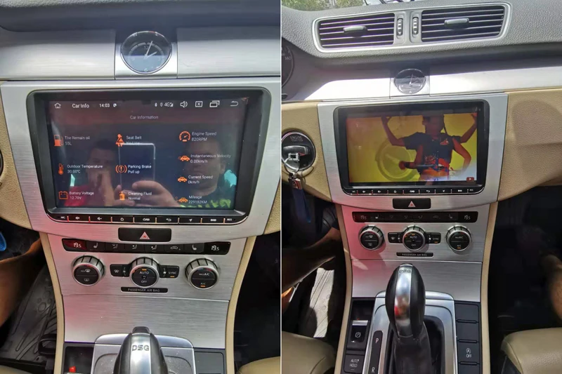 SilverStrong ips 9 дюймов Android9.0 4G Мобильный DVR GPS Радио Навигация для Golf6/Golf5/поло/PASSAT CC/Touran Tiguan DSP система контроля давления в шинах RDS
