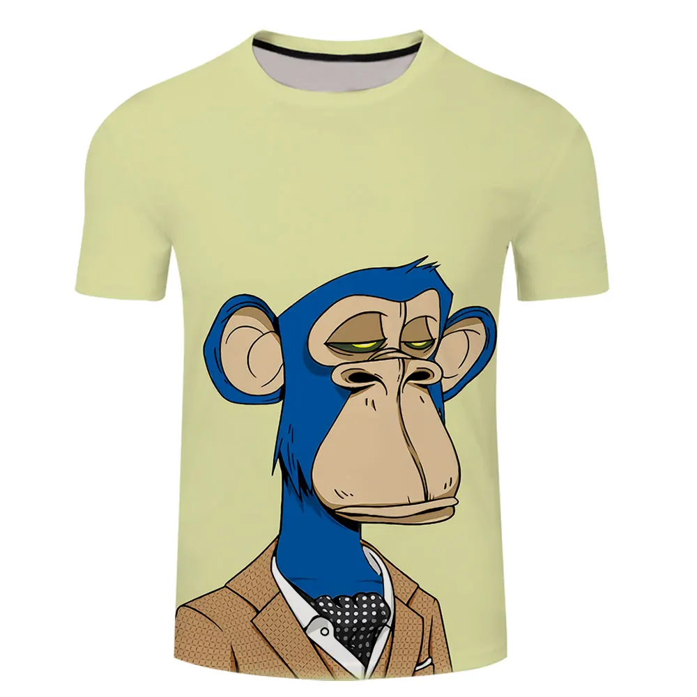 

BZ 2021 new 3D printing men's and women's T-shirts summer fashion short-sleeved children's boys and girls novelty T-shirts tops