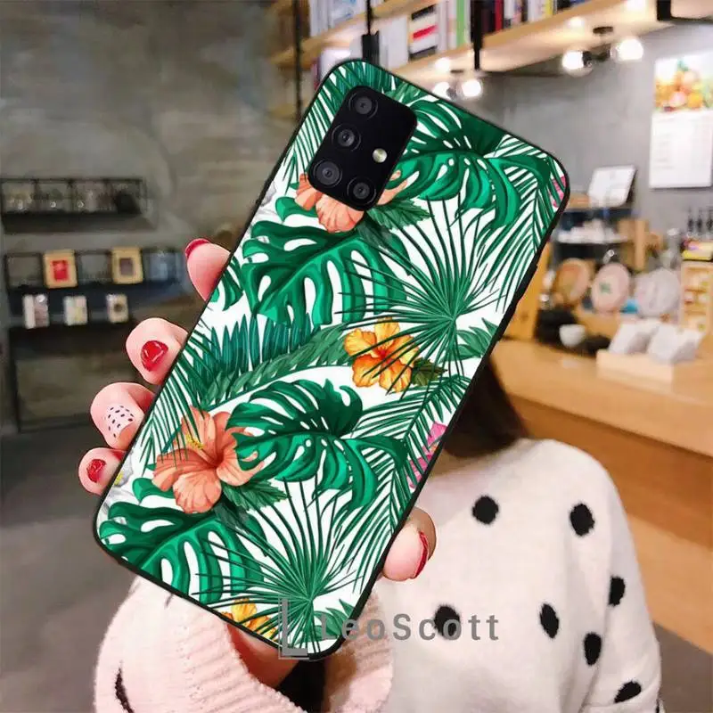 

Colorful Flower Phone Case For Samsung galaxy S 7 8 9 10 20 edge A 6 10 20 30 50 51 70 note 10 plus