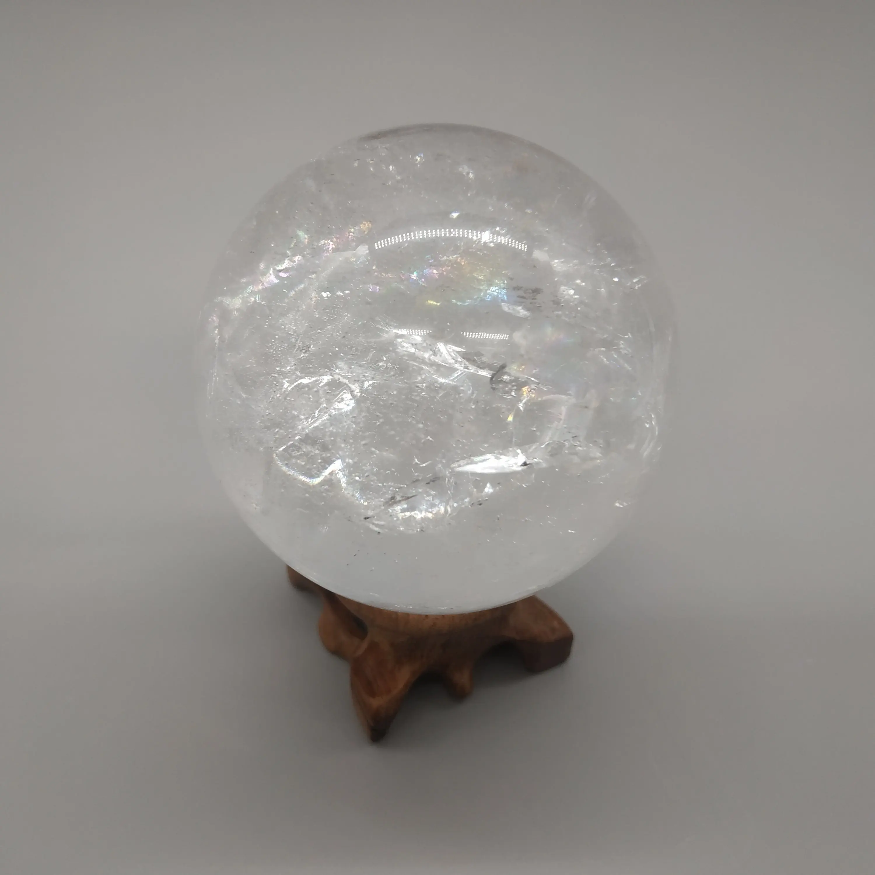 Шар Из Натурального кварца с чистым кристаллом|crystal quran|crystal ball storecrystal charm |