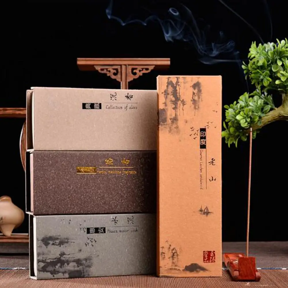 120 шт./лот тибетские индийские палочки для благовоний из сандалового дерева Agilawood