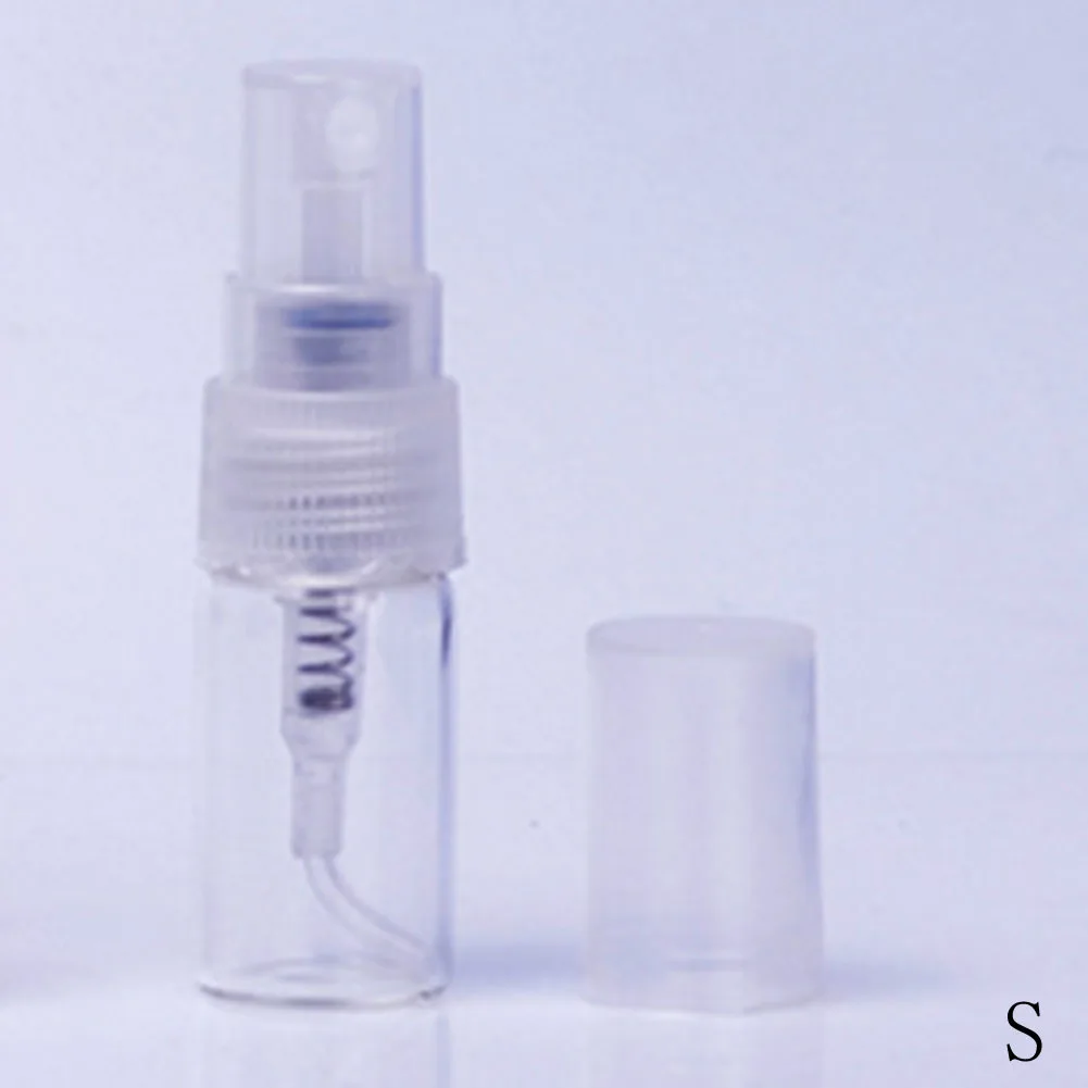 Пустая мини распылительная стеклянная многоразовая бутылка для образцов