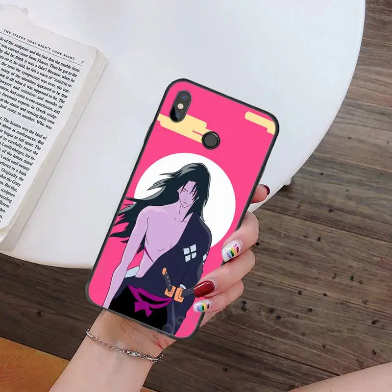 

Japan anime Samurai Champloo Phone Case For Xiaomi Redmi note 7 8 9 t max3 s 10 pro lite Luxury brand shell funda coque