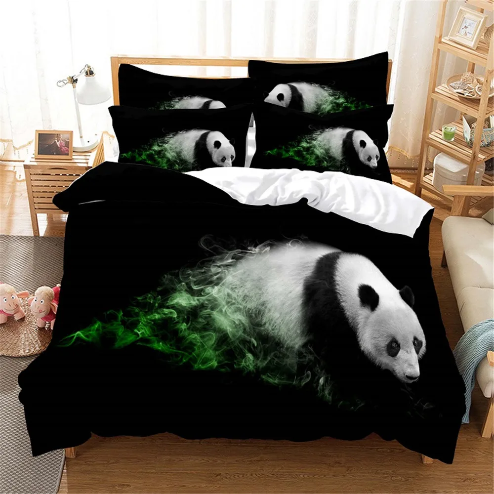 

3D panda Bedding Set Queen Bedding Duvet Cover Set Bedding Set Bed Cover Cotton Queen Bedroom Bed Cover Set Bed Set Bedding