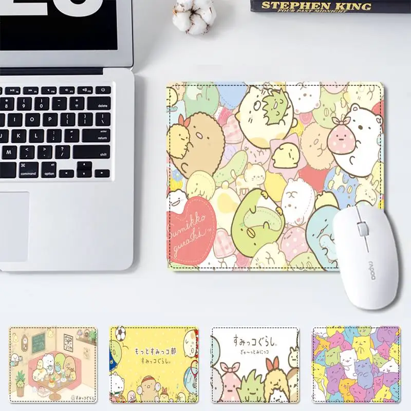 

Desk Mat Japanese Kawaii picture Mouse Pad Small Pads Family Laptop Gamer Rubber Mouse Mat Desk Gaming Mousepad Cup Mat