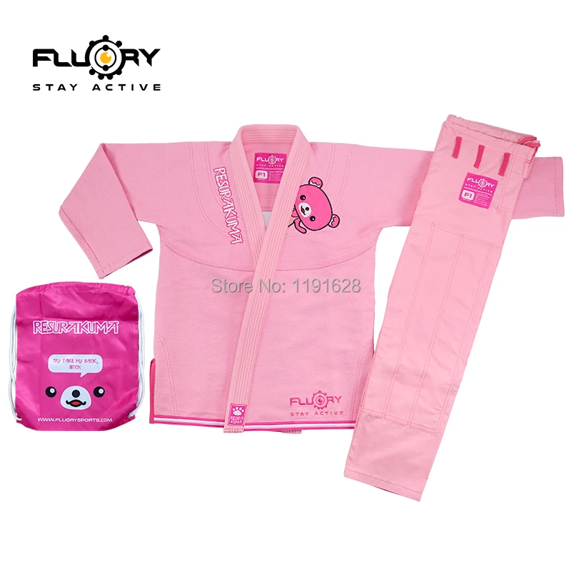 Женская Вышивка медведя FLUORY бразильский джиу джитсу| |