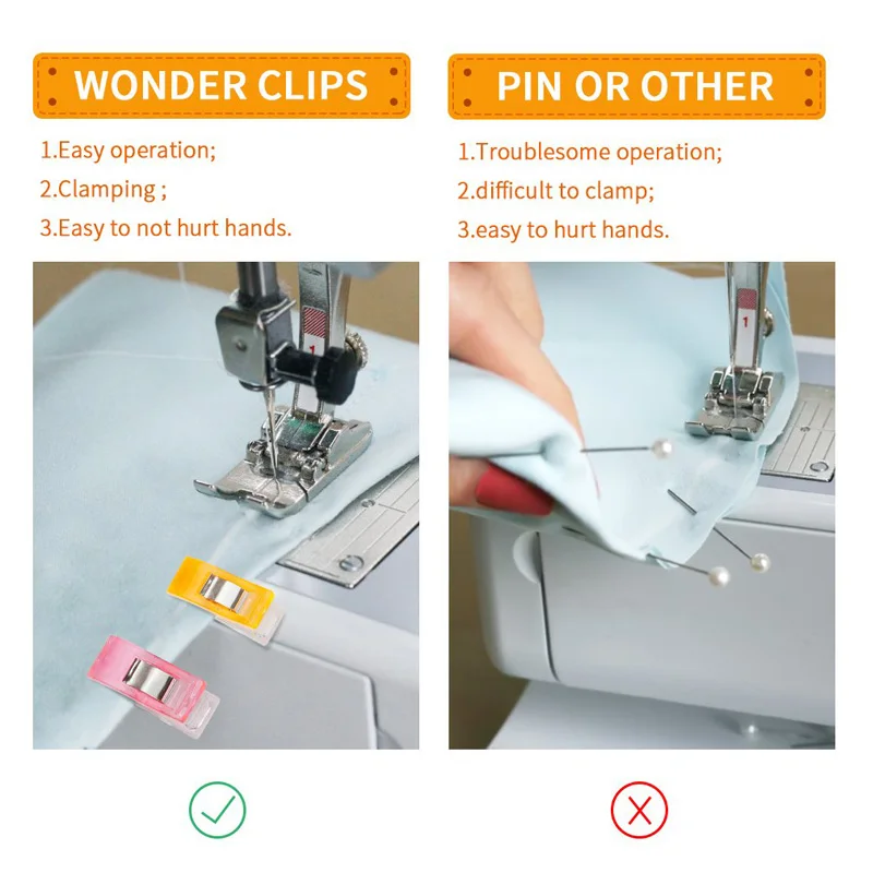 20 шт. пластиковые зажимы для шитья одежды лоскутного сделай сам|Зажимы одежды| |