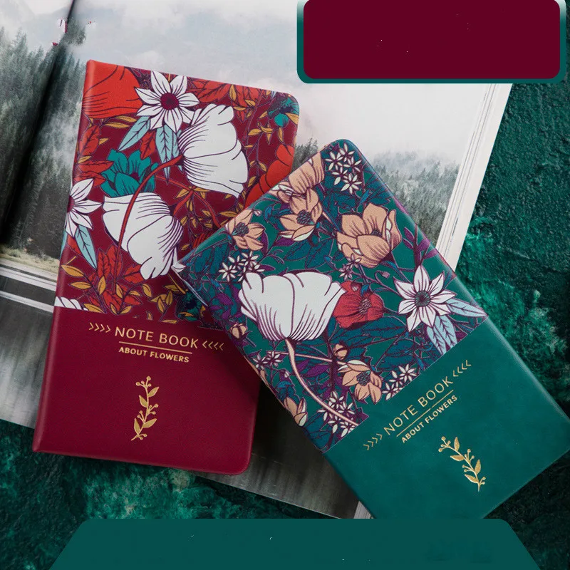 

Цветок повестки дня A6 дневник годовой план Тетрадь Kawaii Портативный журнал ежемесячный недельный школа планирования канцелярские принадлежности канцелярские товары