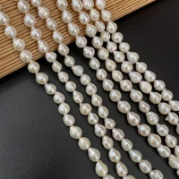 natural freshwater pearl beads water drop baroque pearl for jewelry making women necklace bracelet earrings gifts