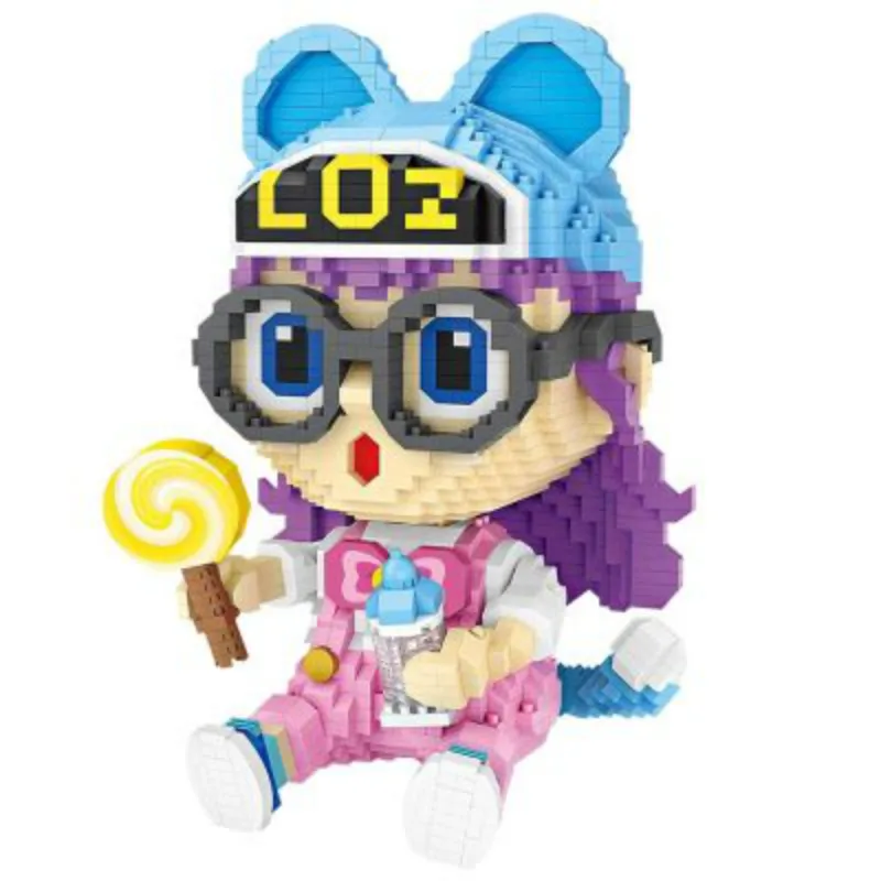 LOZ 1940 шт. алмазные блоки японского аниме фигурки мини блок птицы DIY 9043 игрушки для