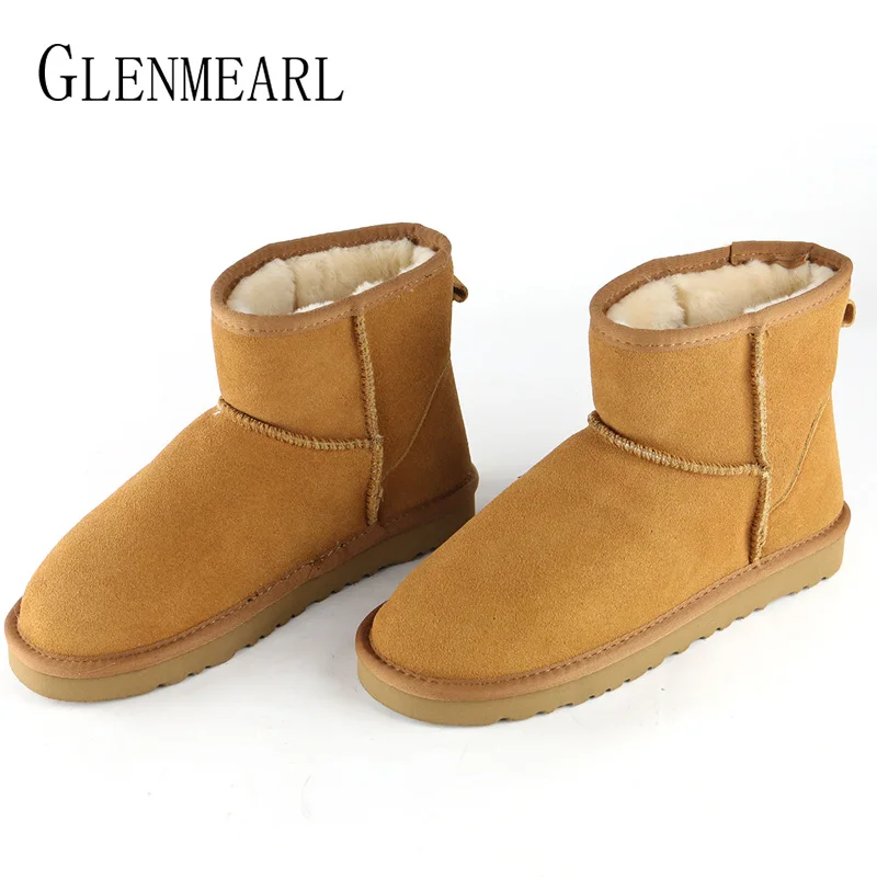 Женские ботильоны из натуральной кожи женские зимние ботинки теплая зимняя