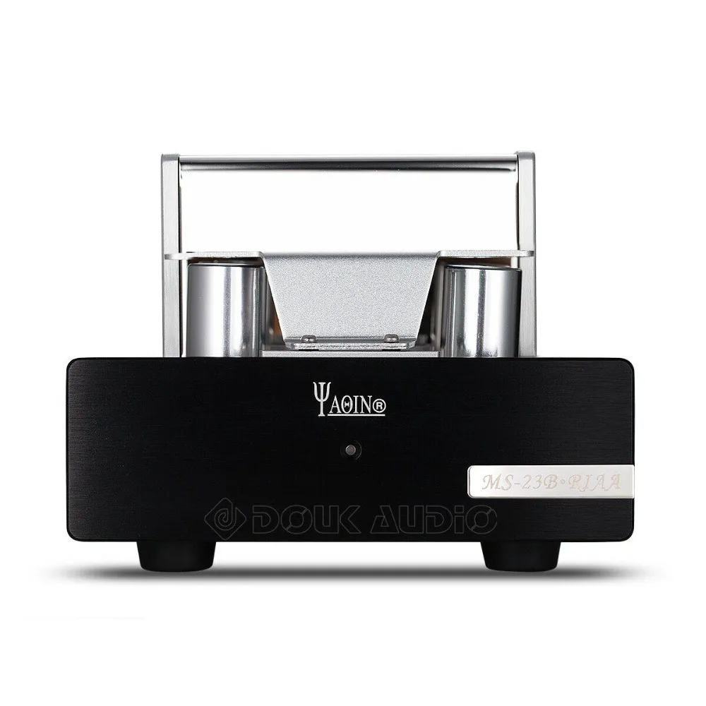 Nobsound HiFi MS-23B 12AX7 Ламповый фонокорректор Предварительный усилитель мм RIAA проигрыватель HiFi стерео усилитель