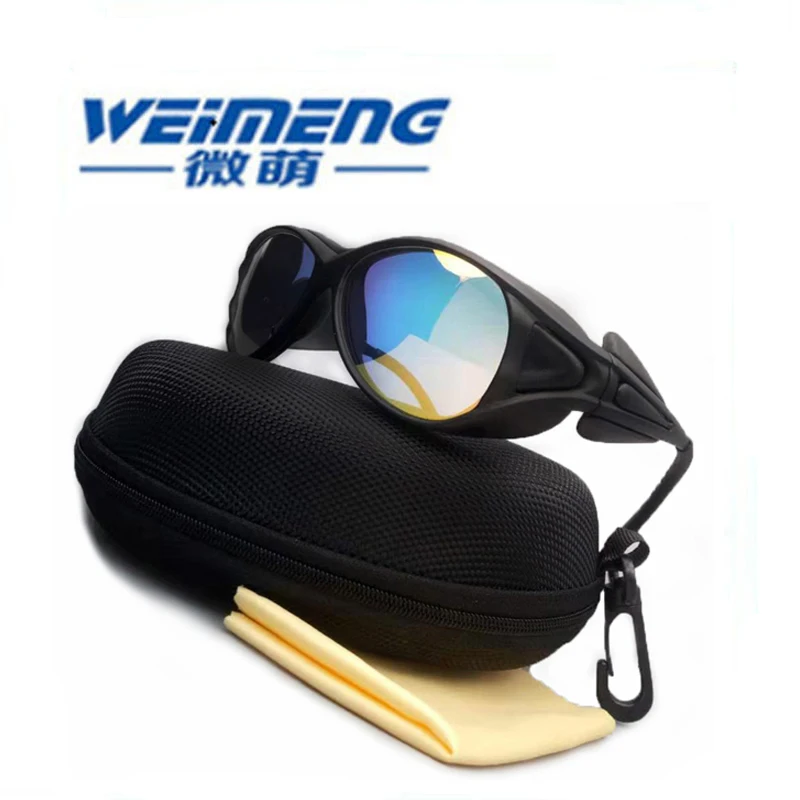 

Weimeng brand 9900nm-11100nm OD6+ safety CO2 laser protective goggles for CO2 engraving / welding machine beauty equipment