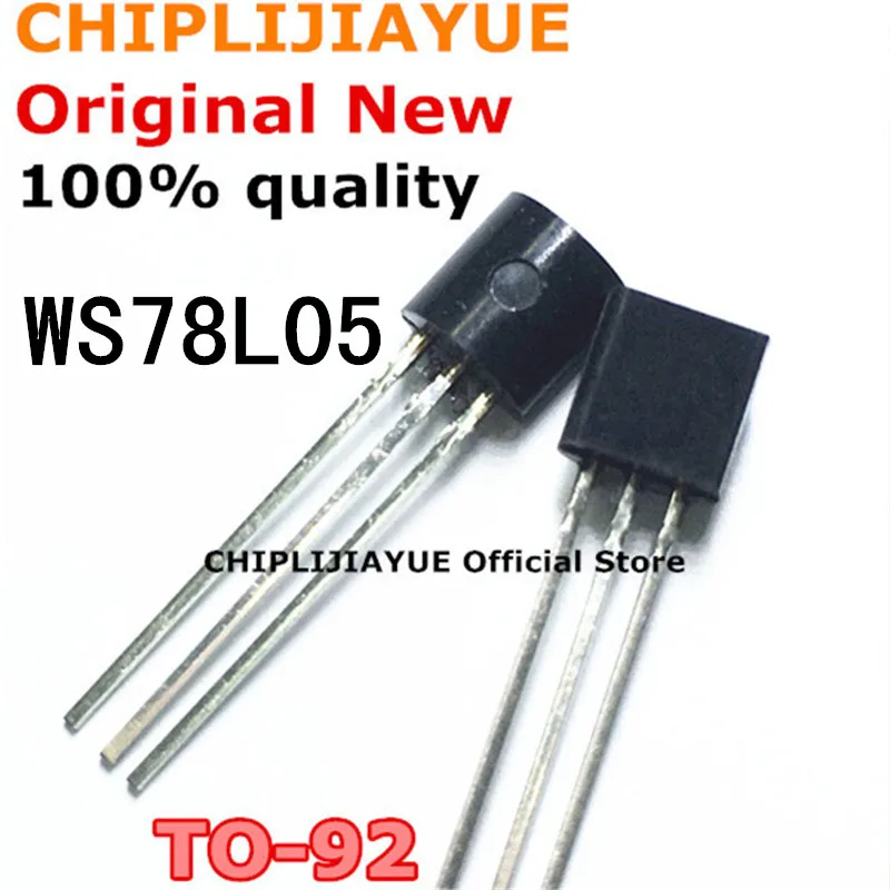 Новый и оригинальный чипсет IC WS78L05 TO92 78L05 TO-92 50-100 шт. | Электронные компоненты
