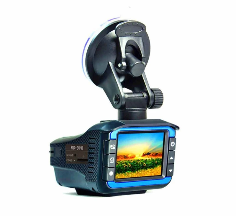 

2 in 1 Vehicle Raders Detector Car DVR Loop Video Camera Recorder Dashcam Recorder for Safety Driving