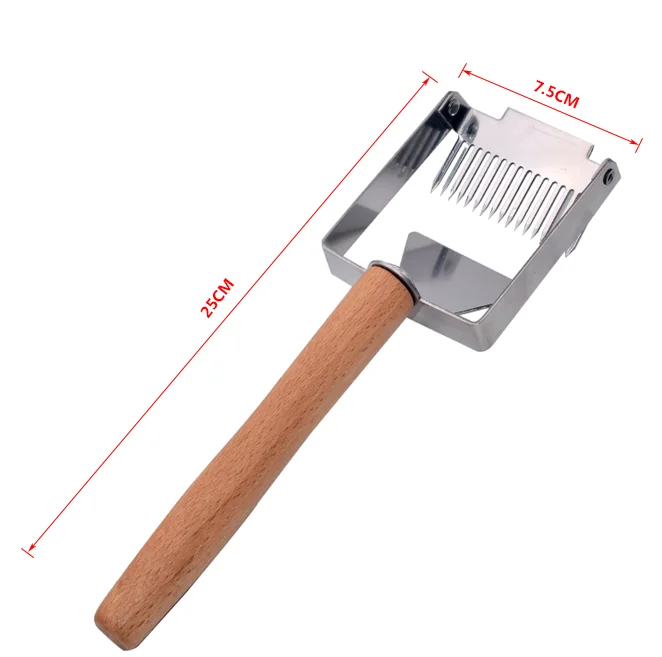 Деревянная ручка Мёд для распечатывания сотов скребок лопатка пыльцы прополис