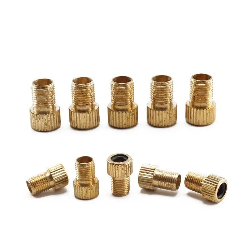 

5/10PCS Bicycle Valve Wheel Tire Transfer Valve Adapter Presta To Schrader Cinverter Road Bike Cycle Bicycle Punp Tube Bike Acce