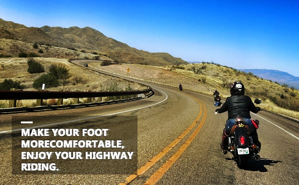 Мотоцикл шоссе подножки наборы педали для Touring Softail Sportster Electra Glide Road King Street Glide защита двигателя подставка для ног