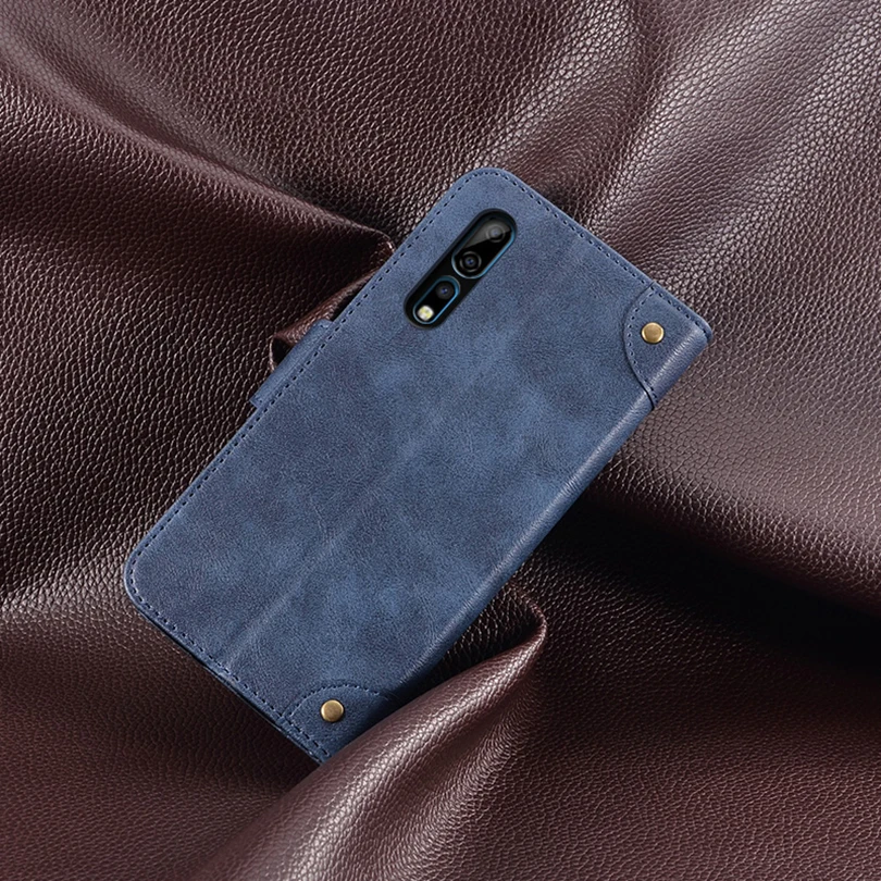 Кожаный чехол книжка для zte Axon 10 Pro противоударный Магнитный накладка Pro/A2020 7 Max