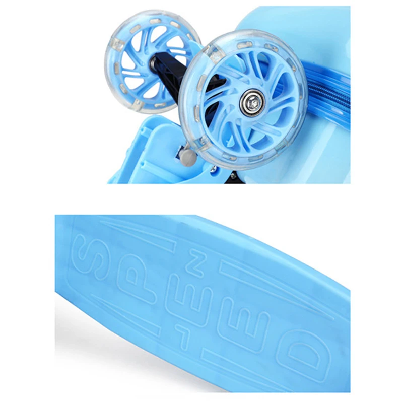 Детский чемодан чехол для скутера мультяшный Дорожный Чехол переноски с