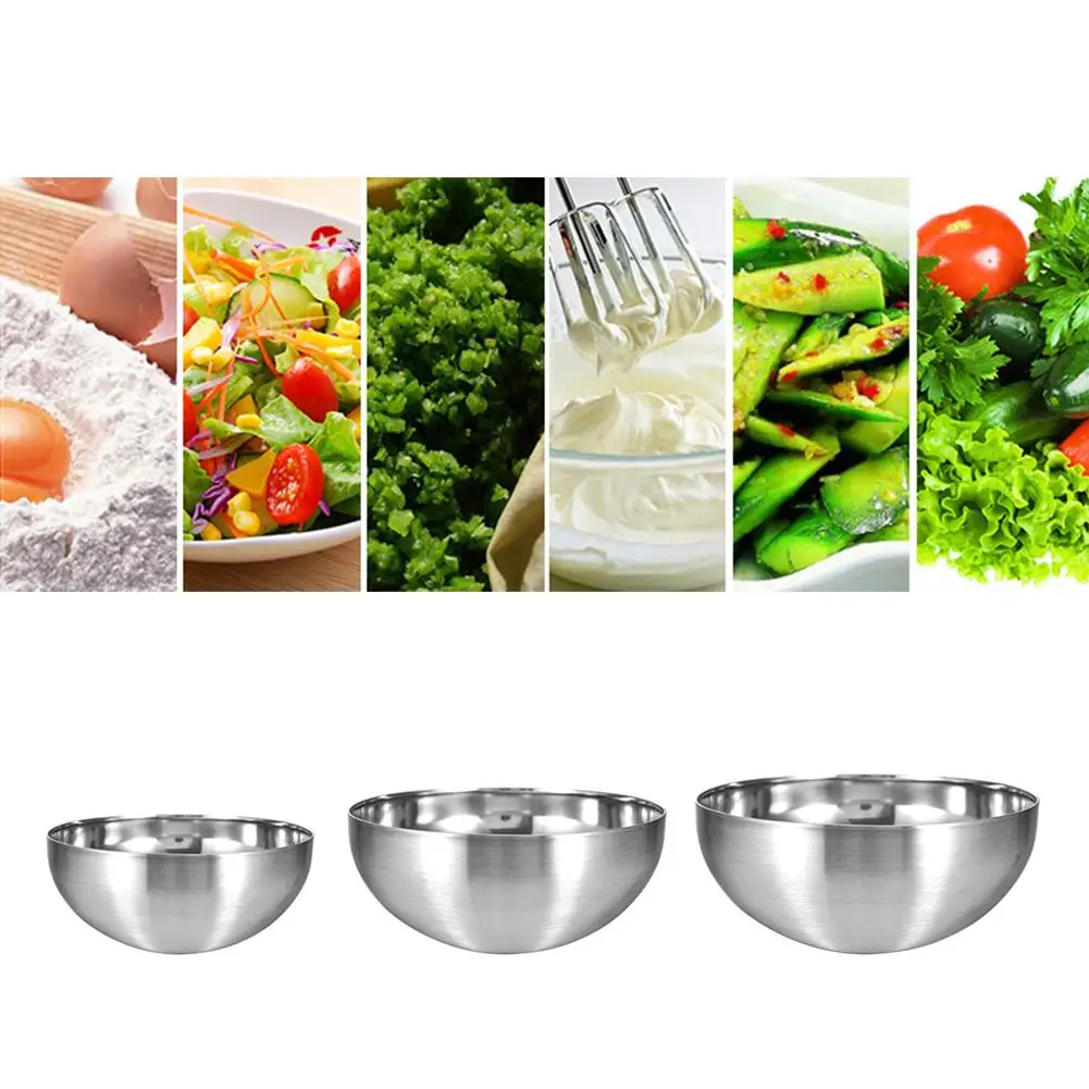 Миска из нержавеющей стали для лапши пищевой контейнер с ручкой чаши риса и супа