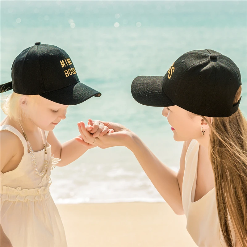 Бейсболка для мальчиков и девочек модная Кепка с вышивкой детей женщин родителей
