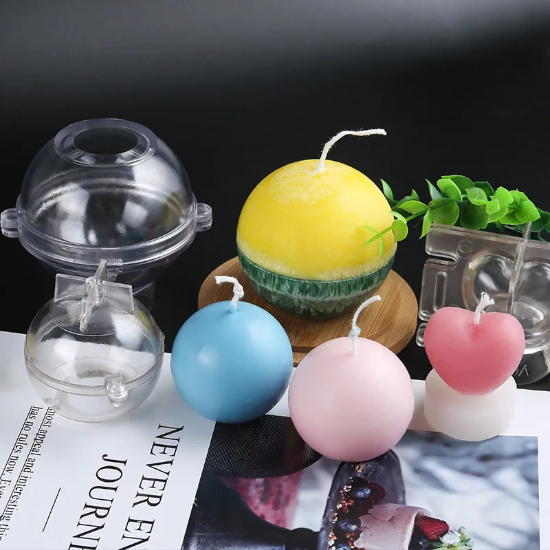 Многостильные геометрические акриловые формы для свечей в виде римских колонн