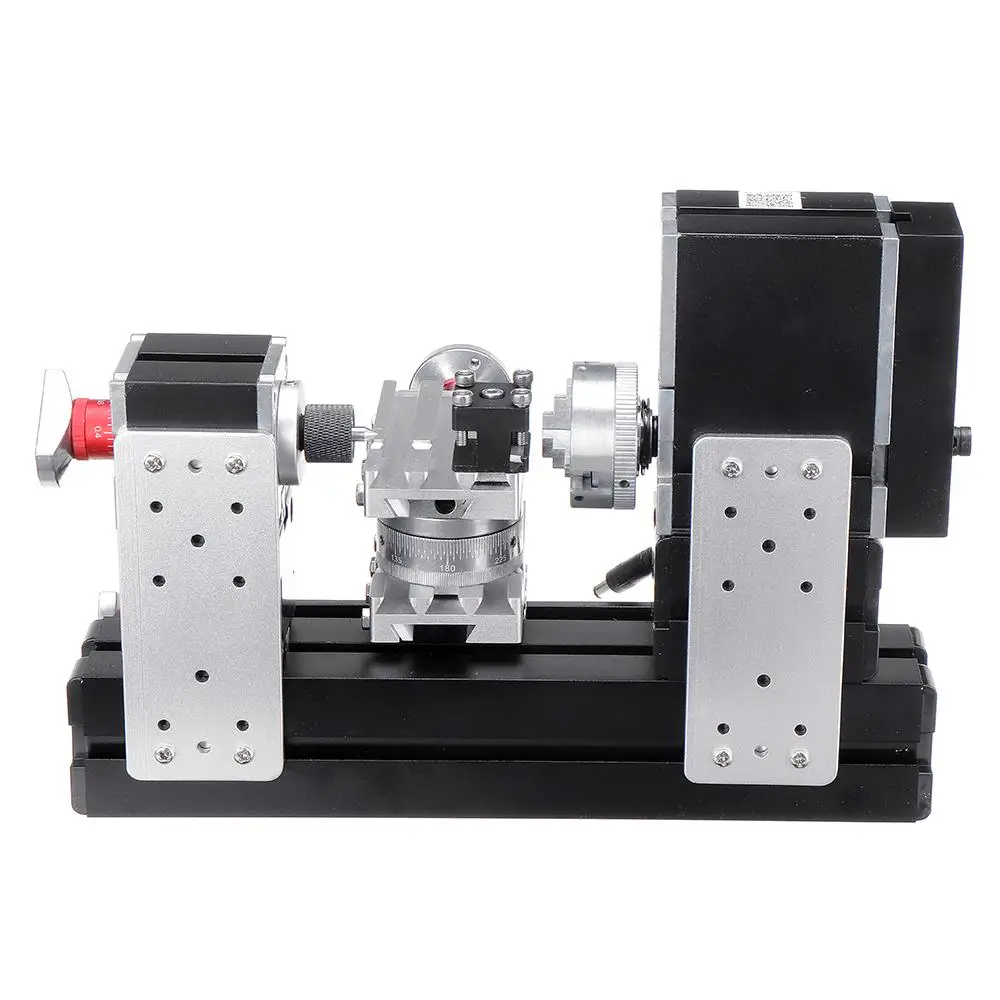 TZ20002MR мини токарный станок по дереву 12 В постоянного тока 5 А 60 Вт многоцелевой металлический фрикционный станок 110 об/мин двигатель в разъем ...