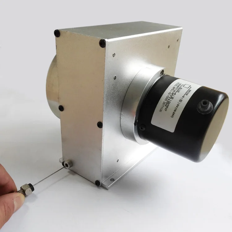 

High resolution absolute encoder draw wire linear sensor