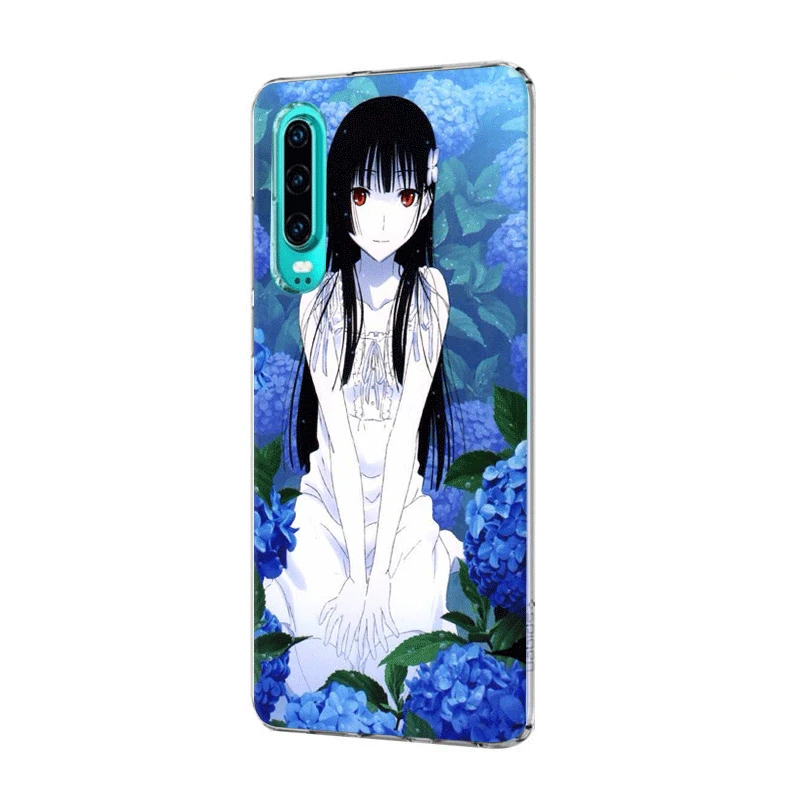 Женский чехол для Huawei P30 P20 P10 P9 P8 P Sart Z Lite Pro Жесткий Чехол Sankarea незакрашенная