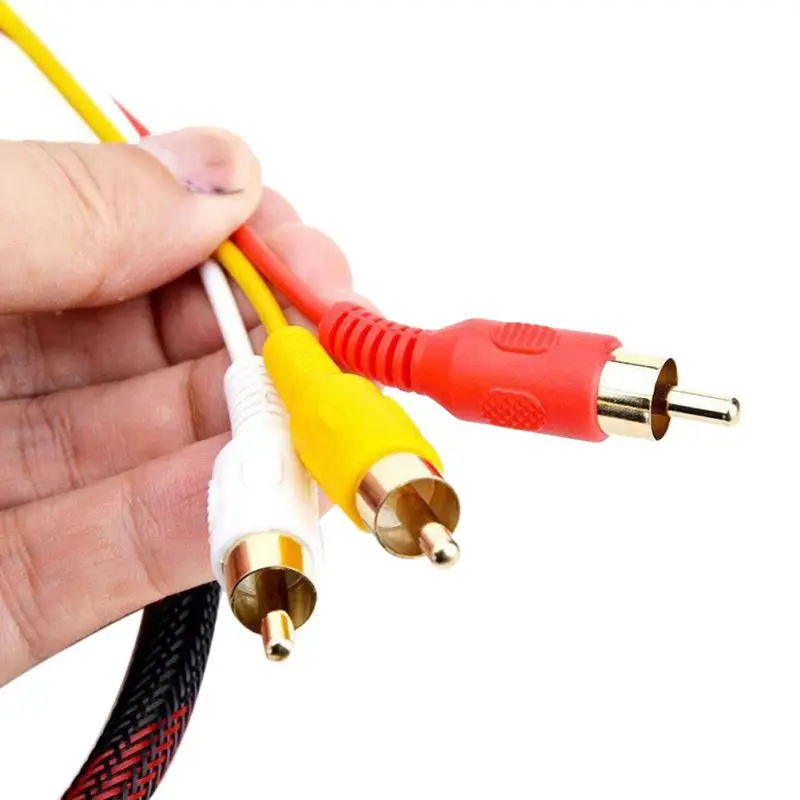 Кабель-удлинитель HDMI (папа)-3RCA (папа) разрешение 1024x768 пикселей |