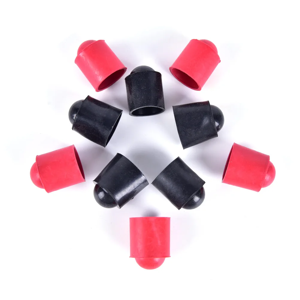 

10Pcs Protector Rubber Bumper Billiard Cue Bumpers Snooker Pool Cue Rubber Protective Case Accessories