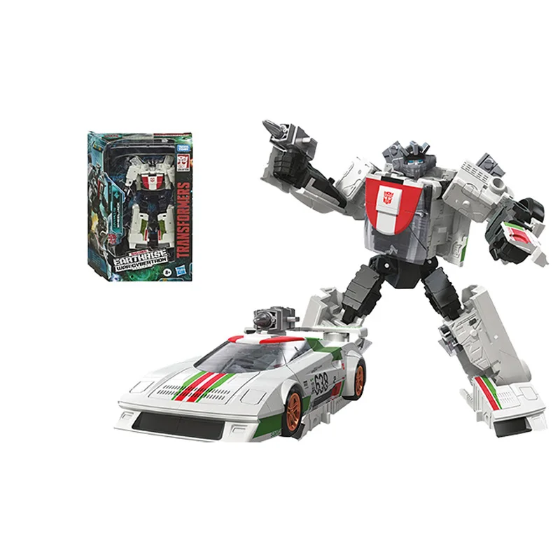 

In Stock 12Cm Transformers Toys War for Cybertron Earthrise Deluxe Class Wheeljack Action Figure Autobot Collection Model Toys