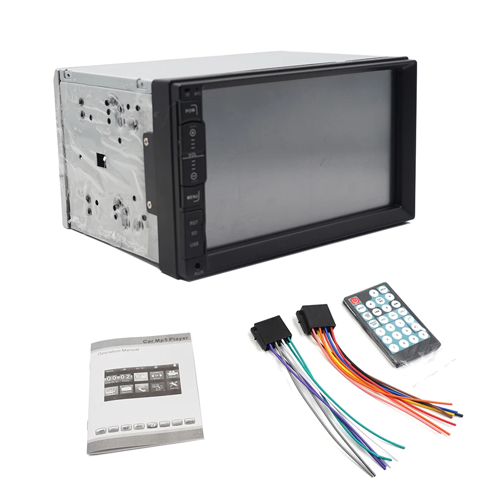 Авторадио 7 сенсорный экран MP4 / MP5 универсальный автомобильный радиоприемник USB